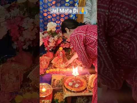 Jai Mata Di 🙏 #8thday #jaimatadi #mataji #matarani #ambemaa #mataranibhajan #youtubeshorts #video