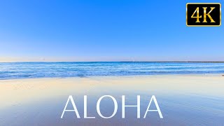 Calm Hawaii: Soothing Beach Ocean Waves for Relaxation and Stress Relief (4K UHD)