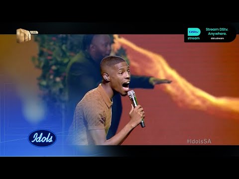 Thando performs ‘Is This Love?’  – Idols SA | S19 | Mzansi Magic | Ep 10