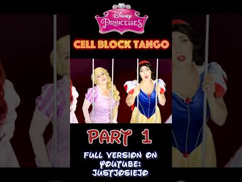 #shorts OMG Disney Princess Cell Block Tango!