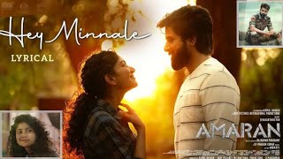 Hey minnale song_Amaran Movie_Haricharan & Shweta mohan Voice_G.V Prakash Music