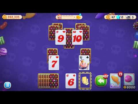 Candy Crush Solitaire Level 586 - NO BOOSTERS GAMEPLAY 🍬🃏 | SKILLGAMING ✔️