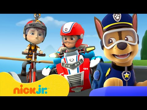 PAW Patrol | PAW Patrol Fahrzeugrettungen und Abenteuer! 🚲 10 Minuten | Nick Jr. Deutschland