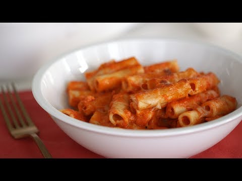 Creamy Baked Ziti- Everyday Food with Sarah Carey