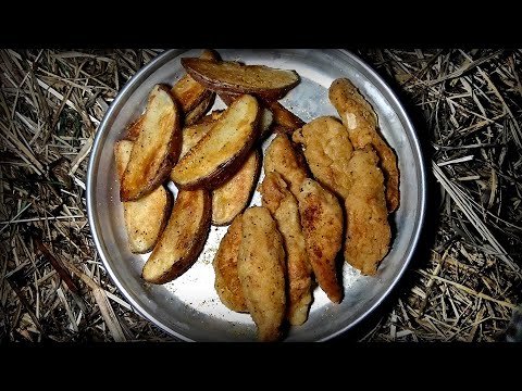 Life of a Woodsman - Fried Grouse and Potatoes