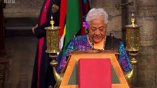 Hon. Prime Minister Fiame Naomi Mata'afa - 2025 Service of Celebration for Commonwealth Day.