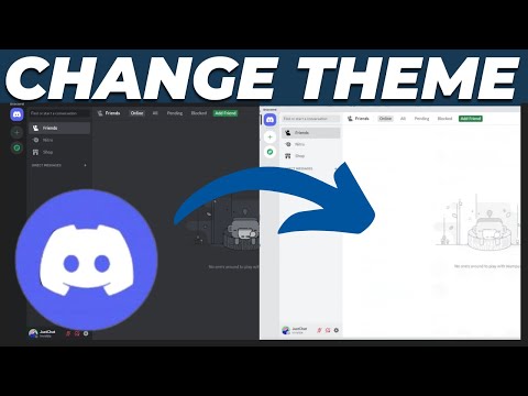 How to Change Theme in Discord PC | Enable Dark and Light theme