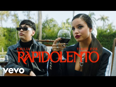 Emilia, Tiago PZK - rápido lento (Official Video)