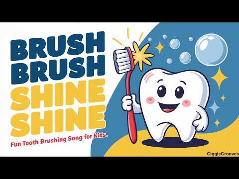 ✨🦷 Brush Brush, Shine Shine! 🌟 Fun Tooth Brushing Song for Kids! 🎶👶