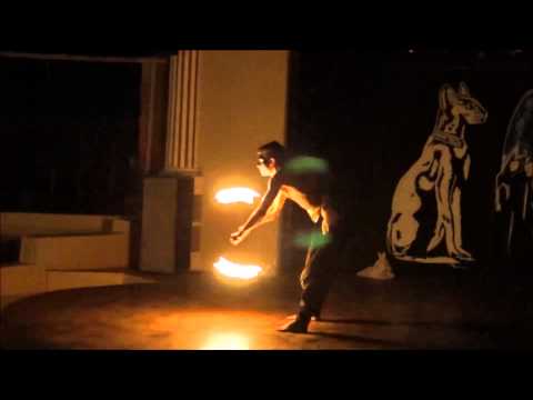 FIRE Show in Safaga Egypt