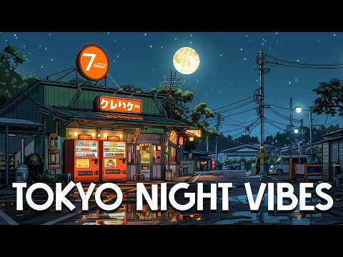 1980s Tokyo City 🔥Tokyo Night Vibes 🌃 Lo fi Beats To Sleep, Relax  [lofi hiphop mix]