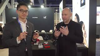 1MORE - New Earbuds, A Touchscreen Charging Case, & Glasses That Translate - Interview - CES 2025