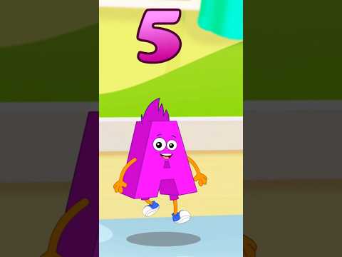 Five Little Alphabets #shorts #learningvideos #kidssongs #nurseryrhymes