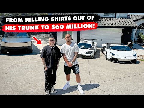 From Selling Shirts Out His TRUNK to $60 MILLION!!