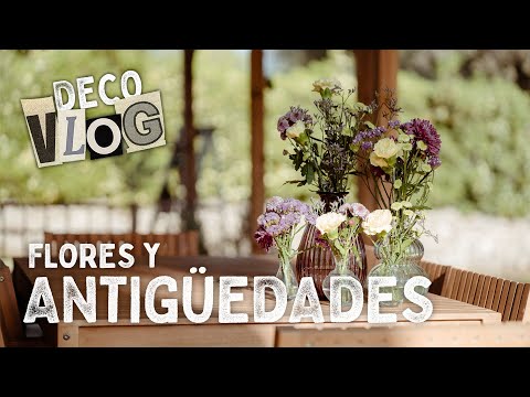 🌼🌹 5 Jarrones Primaverales + Tour por una Tienda de Antigüedades Espectacular ✨