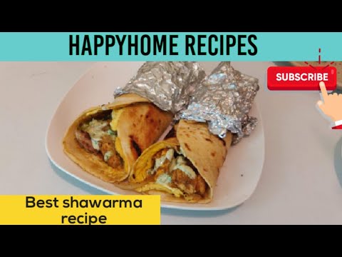 Chicken SHAWARMA from scratch|Indian Shawarma| சவர்மா