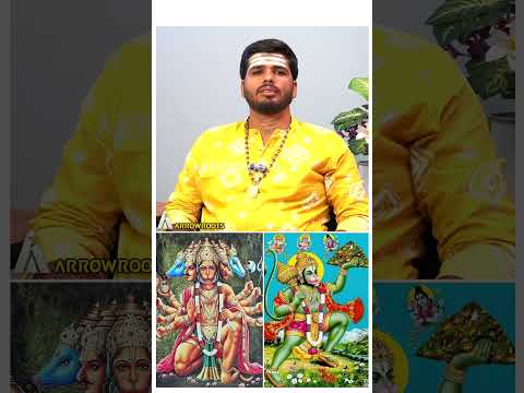 பஞ்சமுக ஆஞ்சநேயர் ரோம்ப சக்தி வாய்ந்தவர் | Anjaneyar Worship Method & Benefits | #shorts