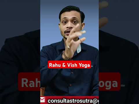 Rahu and Vish Yoga in your horoscope