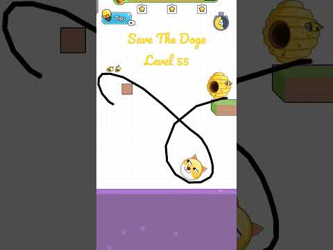 Save The Doge Level 55 Walkthrough. #savethedoge #shorts #gameplay #mobilegame #gameshorts #videos