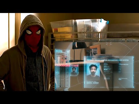 Spiderman doing analysis home alone Scene| Spider-Man Homecoming (2017) | HD