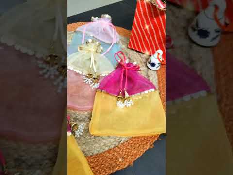 Organza Gift Pouch | Available on IndiaMART