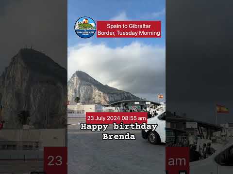 Spain Gibraltar Border 23 July 2024