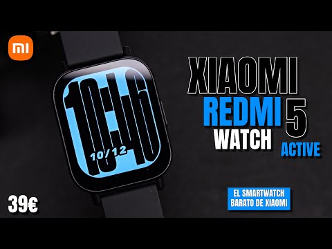 Xiaomi Redmi Watch 5 ACTIVE ⌚ El nuevo RELOJ BARATO de Xiaomi cuesta 39€ | Unboxing & P. Impresiones