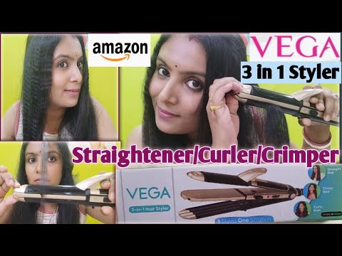 VEGA 3 IN 1 HAIR STYLER 👍 | HONEST  REVIEW + DEMO | DETAIL ANALYSIS | GROWING SILENTLY #hairstyle