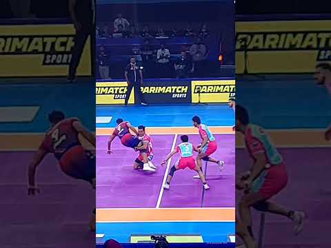 #upyoddhas #jaipurpinkpanthers #pkl #india #highlights #kabaddi #ytshorts #yt #kabbadicup