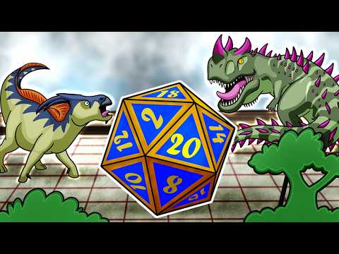 We Roll A Dice To Pick Our Dino's, Then Fight!