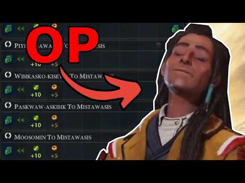 Chill Poundmaker Win to Study/Relax To | Civ 6 Multiplayer Cree Full Game