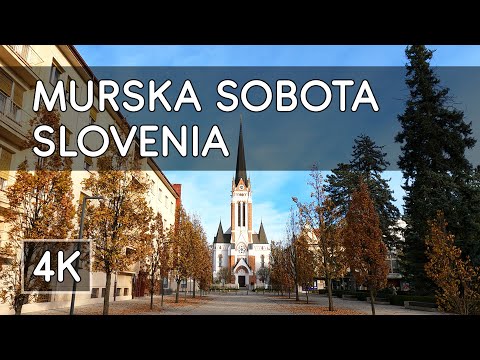 Walking Tour: Murska Sobota, Slovenia - 4K UHD Virtual Travel