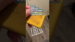 Lemon tumeric and kojic acid soap