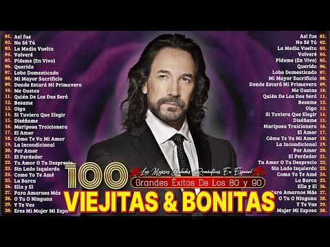 100 Canciones Romanticas Viejitas Pero Bonitas ~ Música Romántica de Todos Los Tiempos 70s 80s 90s