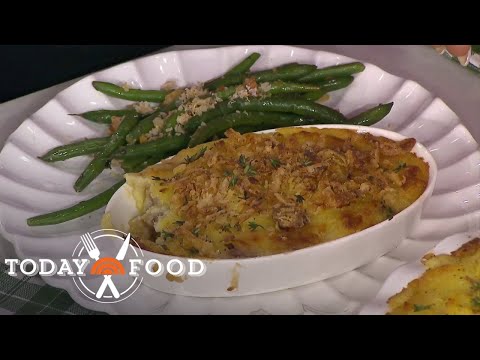 Crispy onion-potato pie, blanched green beans: Get the recipes!