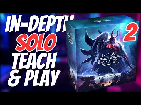 Lords of Ragnarok Solo Playthrough | Monsters and Temples