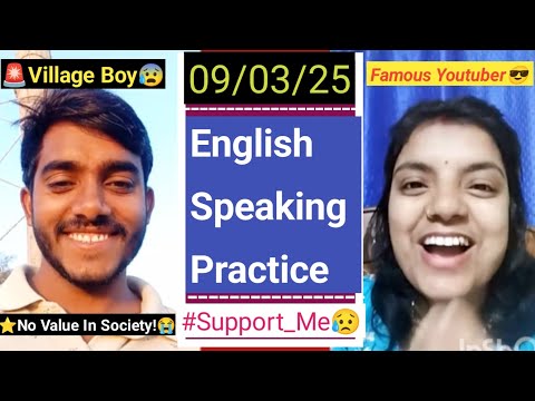 🚨Famous Youtuber V's Village Boy 😲/English Conversation With English Star✌️