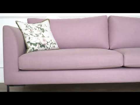 Montreal Fabric Sofa || Living Room Furniture Collection || Gulmohar Lane