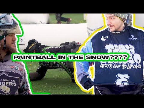 PAINTBALL IN THE SNOW ☃️❄️