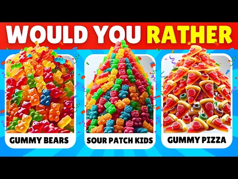 Would You Rather? Sweet Food & Snacks Edition 🍦🍫🍭