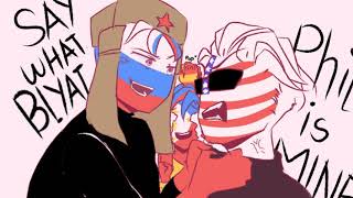 I dont like your boyfriend (meme?) #Countryhumans Philippines,Russia, Japan, America,Spain etc.(13+)