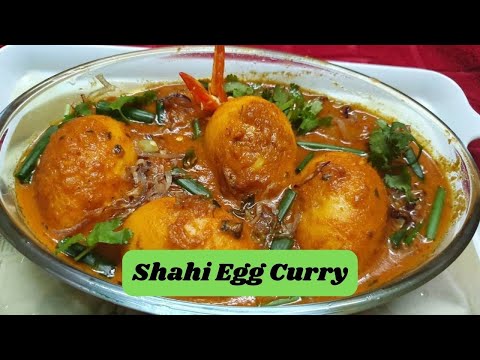 How to make Shahi Egg Curry II Cooking Tutorial