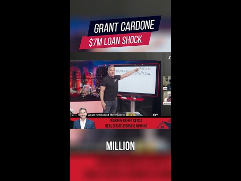 @GrantCardone Cardone : 7 Million Dollar Loan SHOCK! #TheBag💰