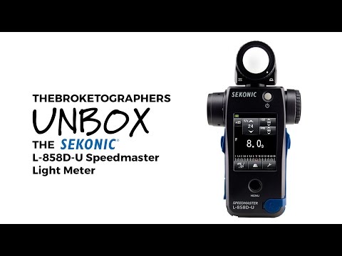 Sekonic L858D-U Unboxing // The Broketographers