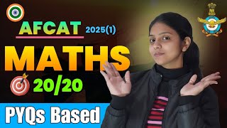 MATHS PYQs FOR AFCAT- Score 20/20 in maths #afcat #afcatmaths #defence #defenceaspirants #afcatexam