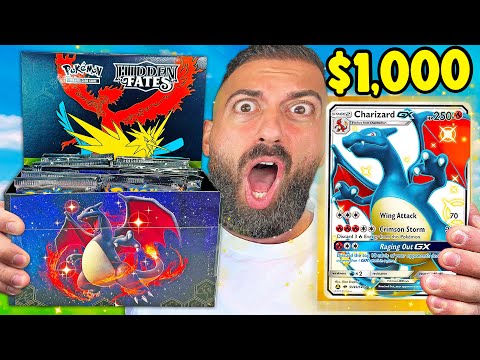 Opening My $1,000 Hidden Fates Booster Box In 2025