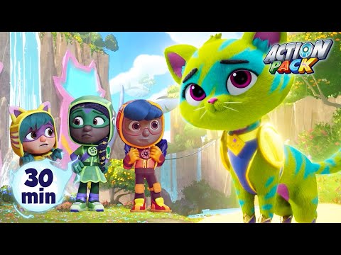 Super Cat Escape! Action Pack Chases Down the Museum Kitty! 🐱💨 | Kids TV Shows | Cartoons For Kids