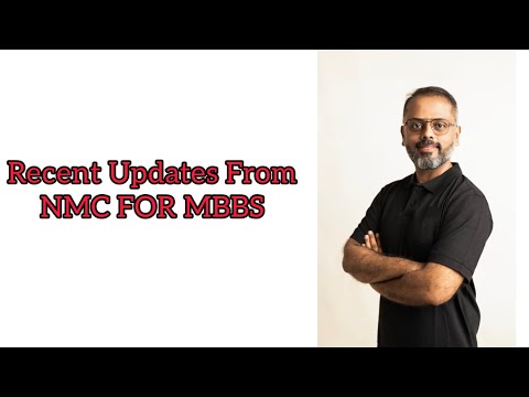 Recent Updates From NMC Regarding Doing MBBS #nmcindia #nmc #mbbs