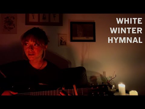 White Winter Hymnal - Cover