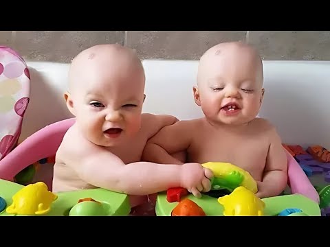 BEST OF THE MONTH - Funniest Moments Of Twin Baby Caught on Camera! 🤣❤️